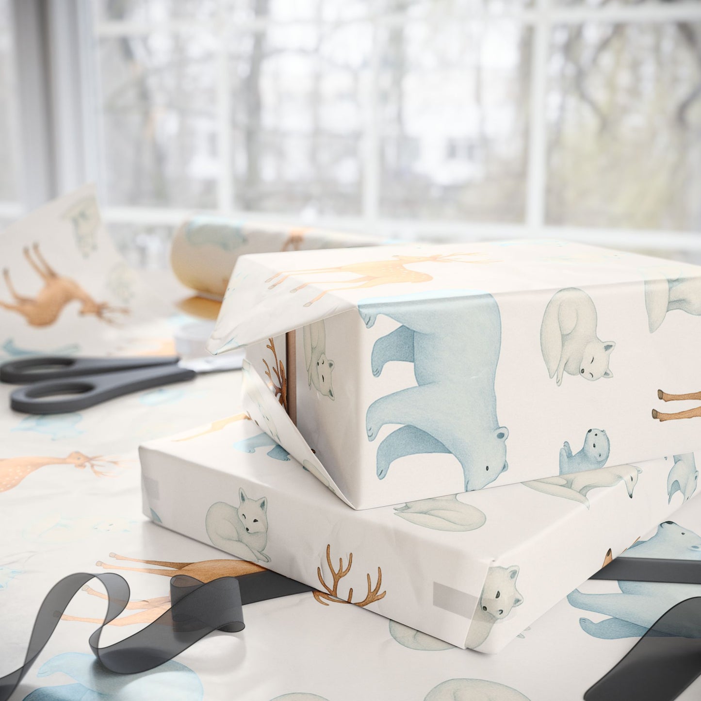 Copy of Cute Animal Wrapping Paper, Perfect for Birthdays, Baby Showers, Easter Gifts, Eco-Friendly Gift Wrap, Child-Friendly Designs