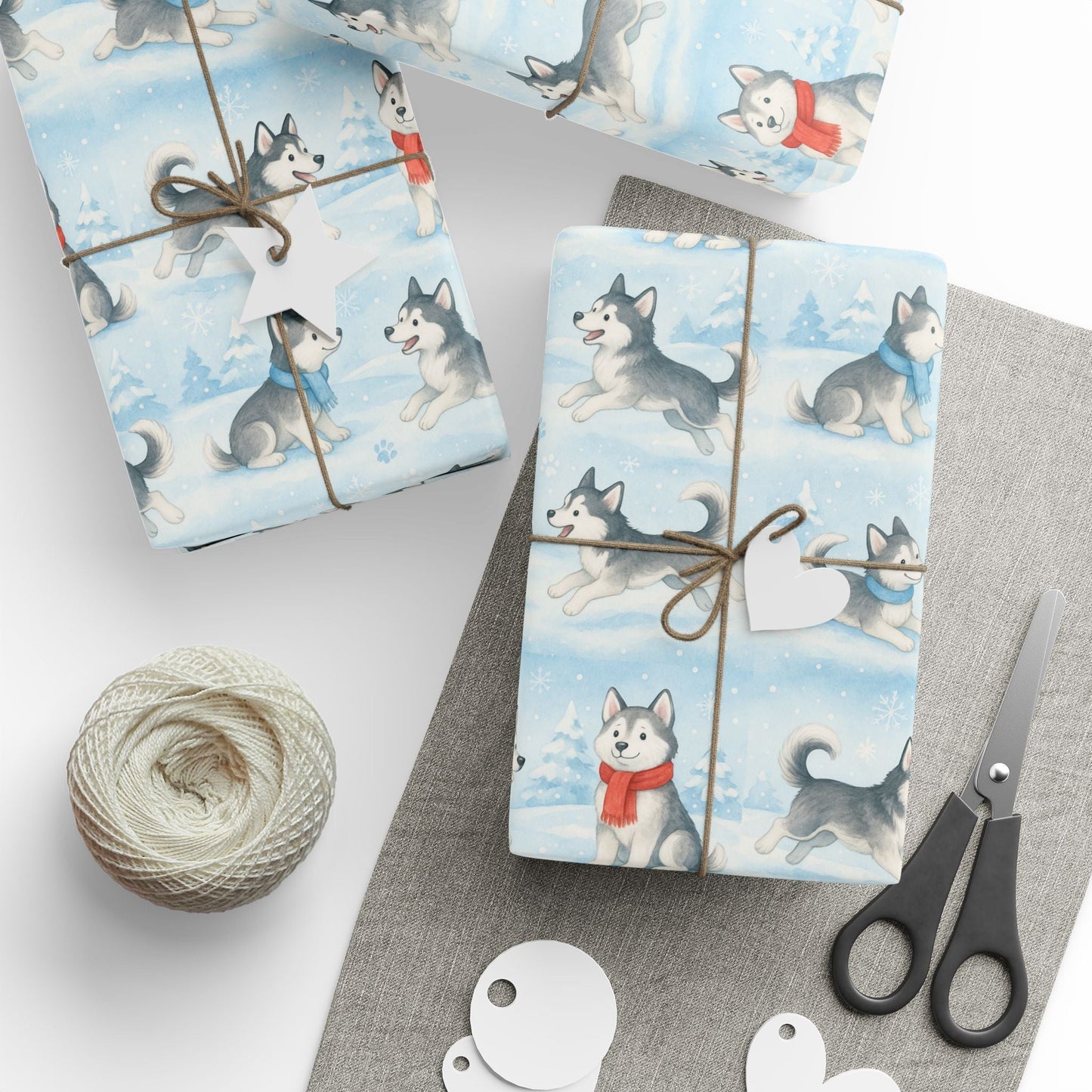 Snow Pack Huskies