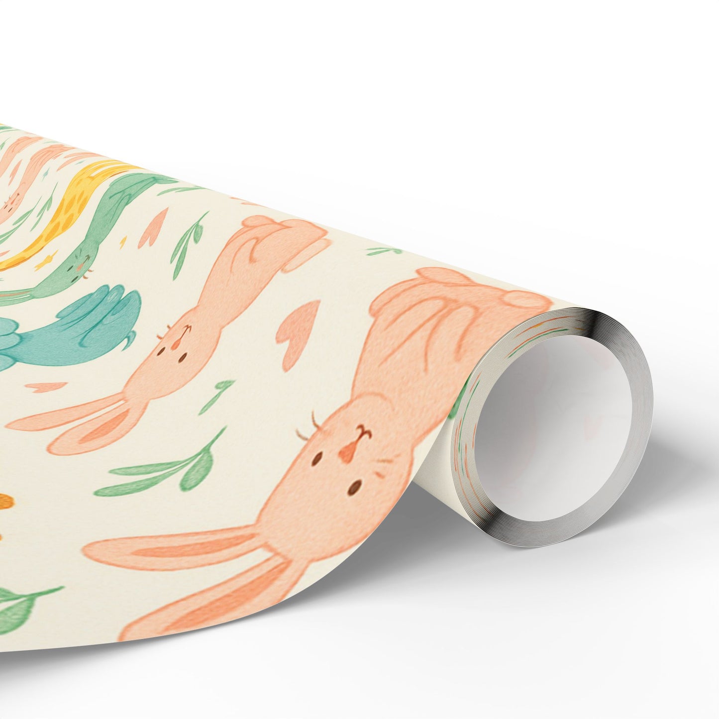 Cute Animal Wrapping Paper, Perfect for Birthdays, Baby Showers, Easter Gifts, Eco-Friendly Gift Wrap, Child-Friendly Designs