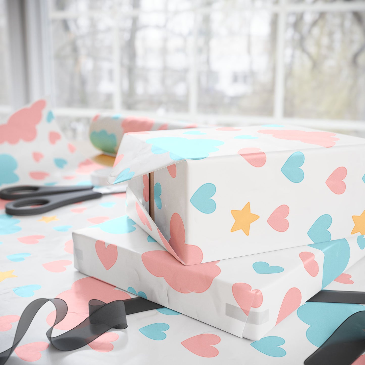 Copy of Cute Animal Wrapping Paper, Perfect for Birthdays, Baby Showers, Easter Gifts, Eco-Friendly Gift Wrap, Child-Friendly Designs